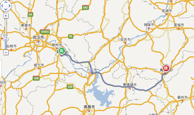 九景高速公路 4.景婺黄高速公路到终